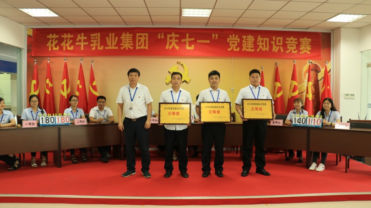 知识竞赛争先锋   比学赶超展风采 —— 江南（中国）乳业集团党委举办庆 “七一”党建知识竞赛