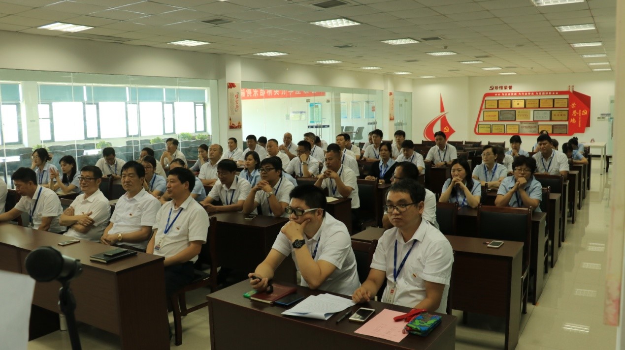 知识竞赛争先锋   比学赶超展风采 —— 江南（中国）乳业集团党委举办庆 “七一”党建知识竞赛