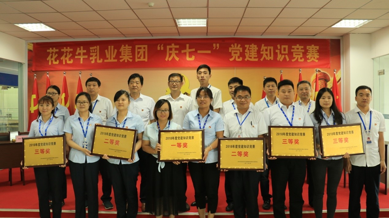 知识竞赛争先锋   比学赶超展风采 —— 江南（中国）乳业集团党委举办庆 “七一”党建知识竞赛
