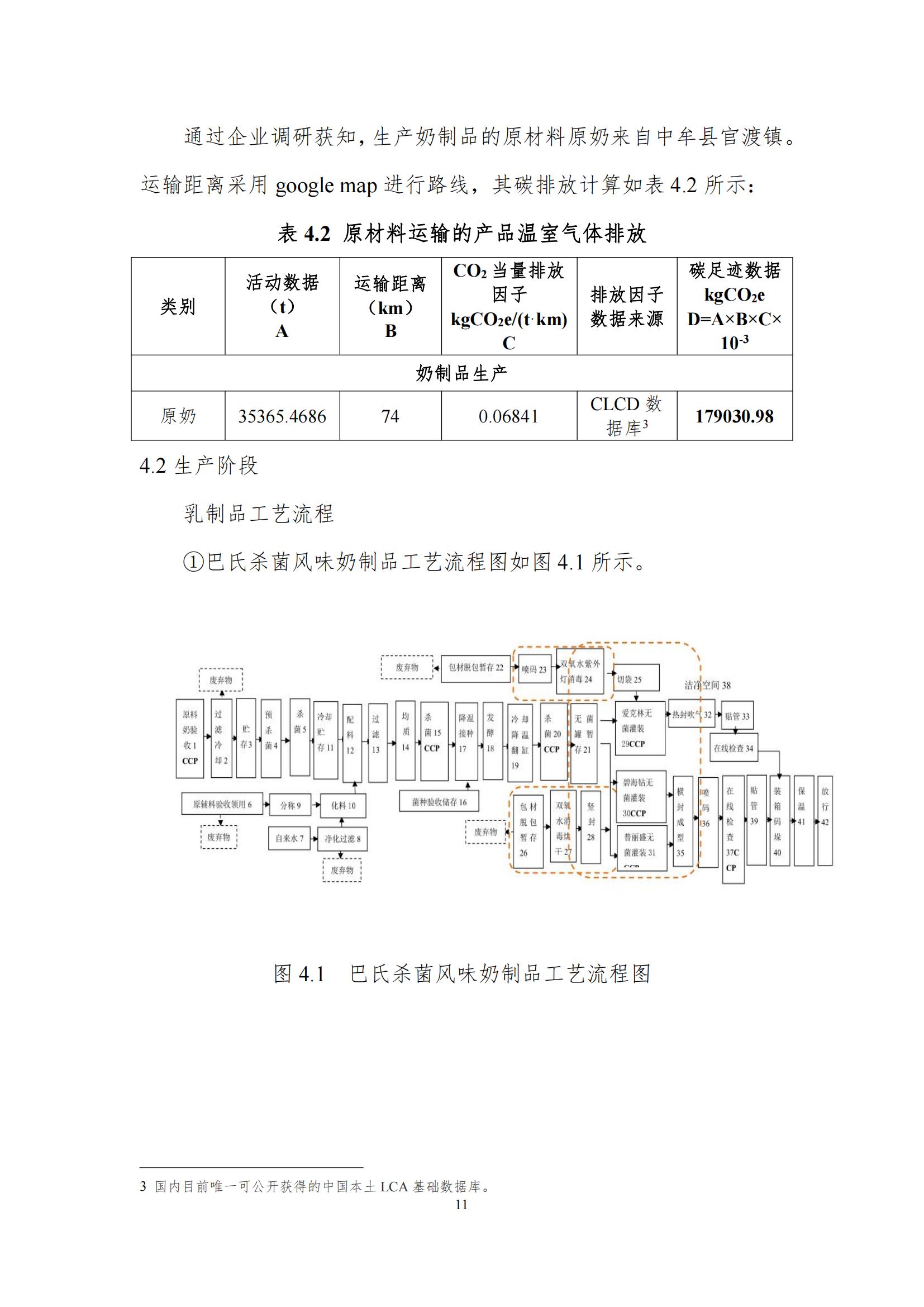 《郑州江南（中国）乳制品有限公司产品碳足迹报告》公示
