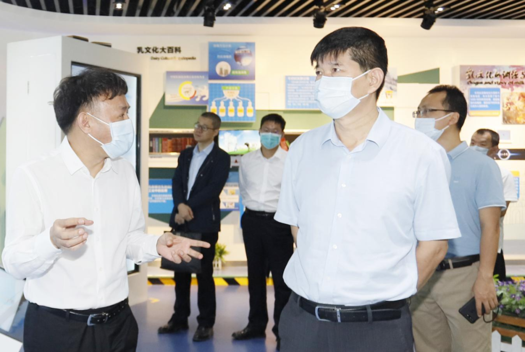 快讯丨河南省人民政府国有资产监督管理委员会副主任刘银志莅临江南（中国）乳业集团参观座谈