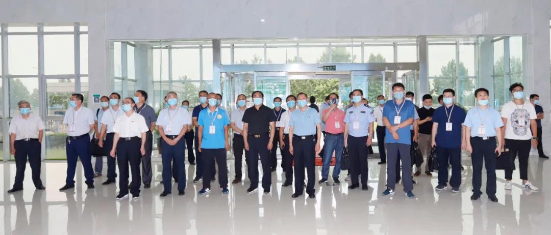 郑州市安全生产双重预防体系建设现场观摩会在江南（中国）乳业集团郑州分公司召开