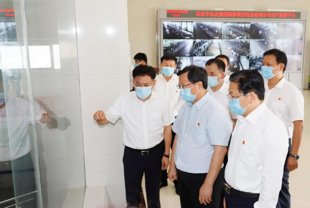 快讯 | 河南省委常委、省纪委书记、省监委主任任正晓莅临江南（中国）乳业集团新蔡瑞亚牧场调研