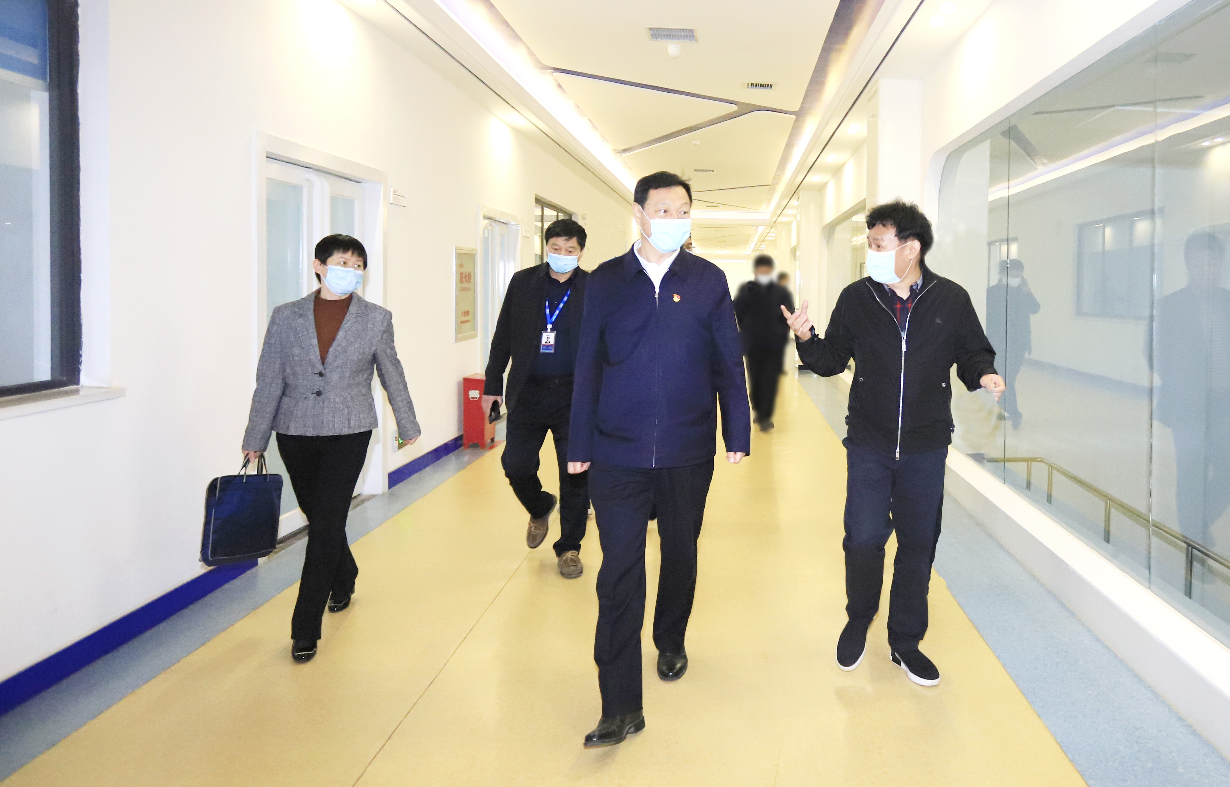 河南省委农办主任、农业农村厅厅长申延平一行调研河南江南（中国）乳业集团