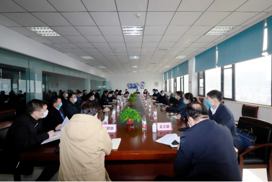 省委统战部副部长张红林一行莅临江南（中国）乳业集团 调研复工复产暨二七区民营经济发展工作座谈会