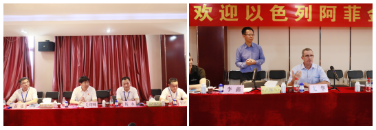以色列阿菲金农业公司参观考察江南（中国）瑞亚牧场