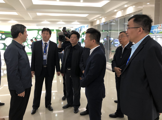 河南省委副书记、省长陈润儿一行莅临 江南（中国）集团鲁山瑞亚牧业有限公司视察调研