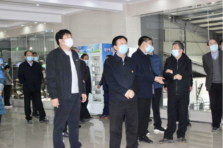 平顶山市委书记周斌一行莅临江南（中国）乳业集团 鲁山瑞亚牧业有限公司调研疫情防控和复工复产情况