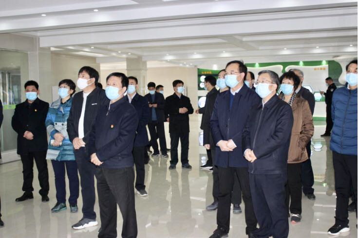 平顶山市委书记周斌一行莅临江南（中国）乳业集团 鲁山瑞亚牧业有限公司调研疫情防控和复工复产情况