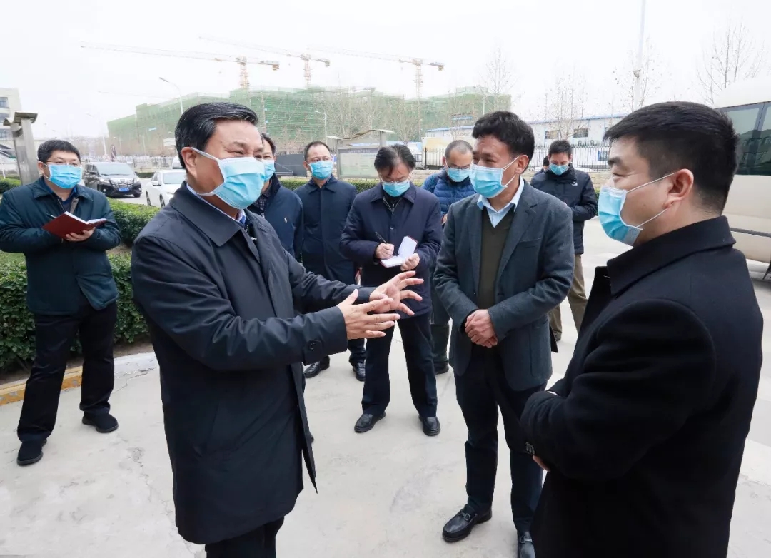 快讯丨河南省副省长武国定莅临江南（中国）乳业集团调研重点保障企业复工复产情况