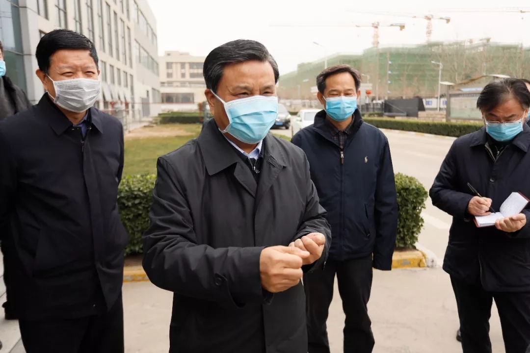 快讯丨河南省副省长武国定莅临江南（中国）乳业集团调研重点保障企业复工复产情况