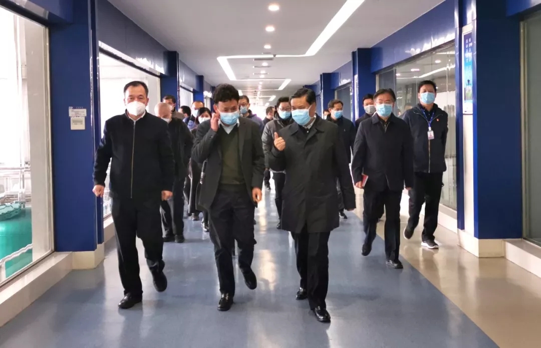 快讯丨河南省副省长武国定莅临江南（中国）乳业集团调研重点保障企业复工复产情况