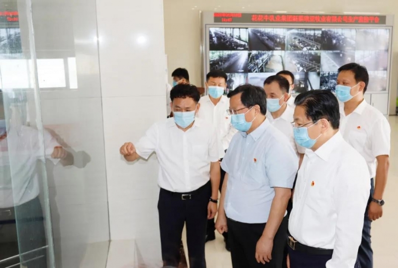 快讯 | 河南省委常委、省纪委书记、省监委主任任正晓莅临江南（中国）乳业集团新蔡瑞亚牧场调研