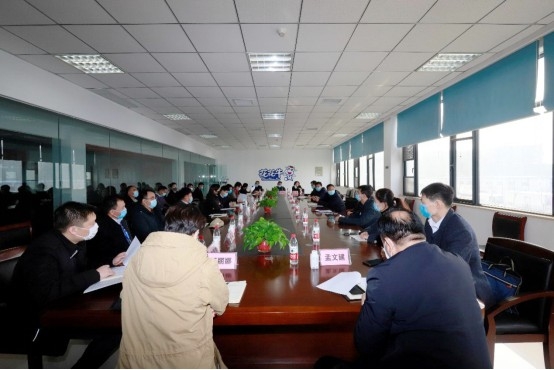 省委统战部副部长张红林一行莅临江南（中国）乳业集团 调研复工复产暨二七区民营经济发展工作座谈会