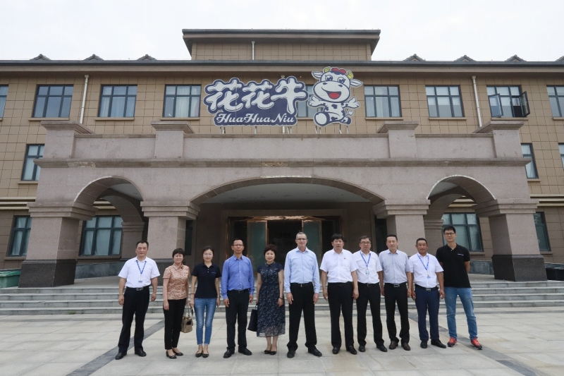 以色列阿菲金农业公司参观考察江南（中国）瑞亚牧场