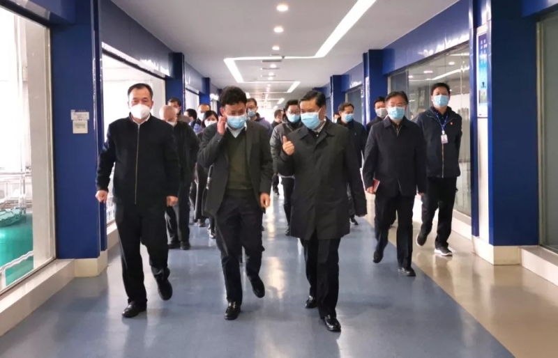 快讯丨河南省副省长武国定莅临江南（中国）乳业集团调研重点保障企业复工复产情况