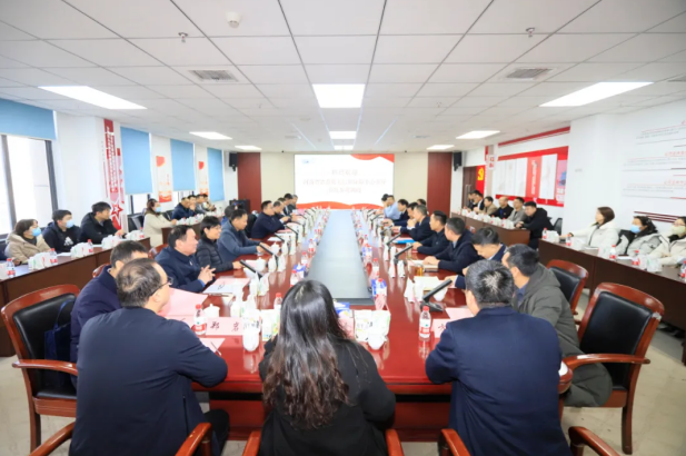 河南省省直机关后勤保障中心高海书记一行莅临江南（中国）乳业集团参观调研